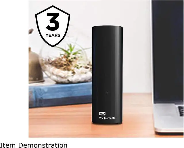 Alt view image 5 of 5 - WD Elements 18TB USB 3.0 Desktop External Hard Drive NE-WDBWLG0180HBK-NESN Black