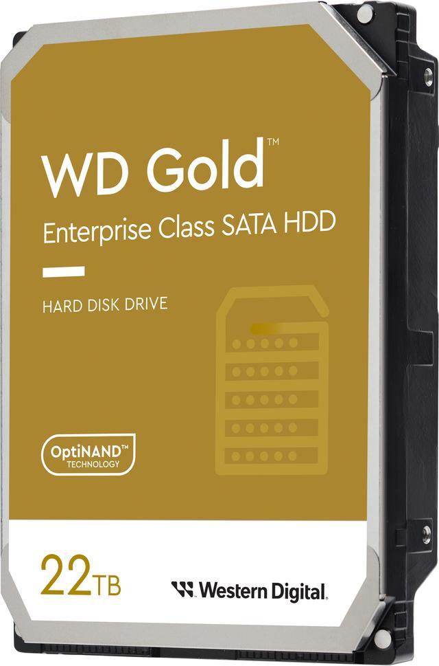 Western Digital 22TB WD Gold Enterprise Class SATA Internal Hard 
