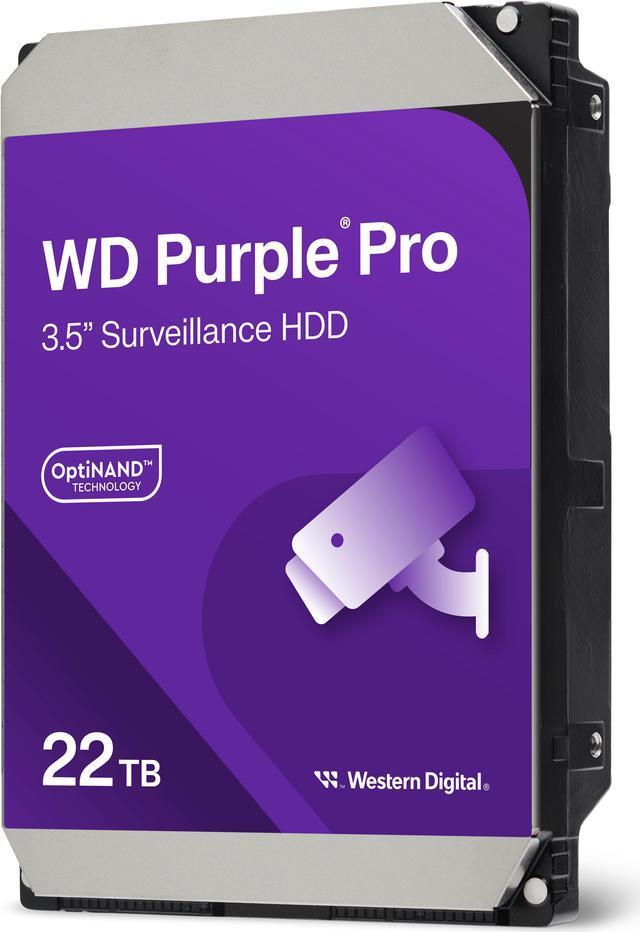 Alt view image 3 of 6 - WD Purple Pro WD221PURP 22TB 7200 RPM 512MB Cache SATA 6.0Gb/s 3.5" Internal Hard Drive