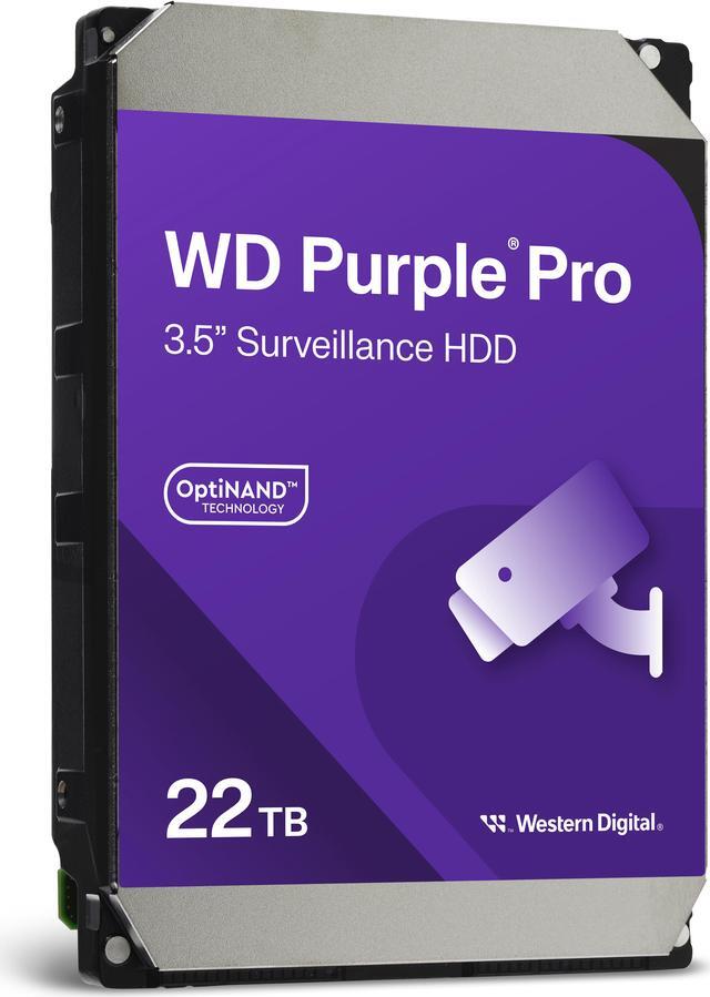 Alt view image 2 of 6 - WD Purple Pro WD221PURP 22TB 7200 RPM 512MB Cache SATA 6.0Gb/s 3.5" Internal Hard Drive