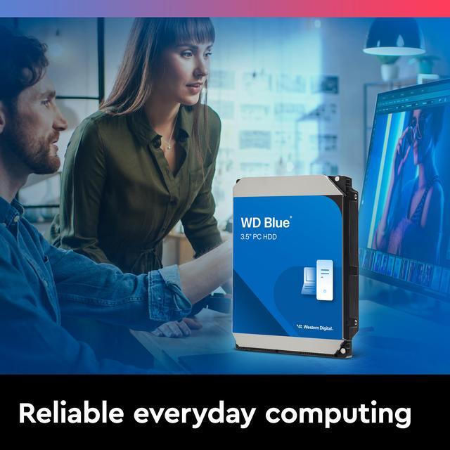 Alt view image 5 of 8 - WD Blue 6TB Desktop Hard Disk Drive - 5400 RPM SATA 6Gb/s 256MB Cache 3.5 Inch - WD60EZAX