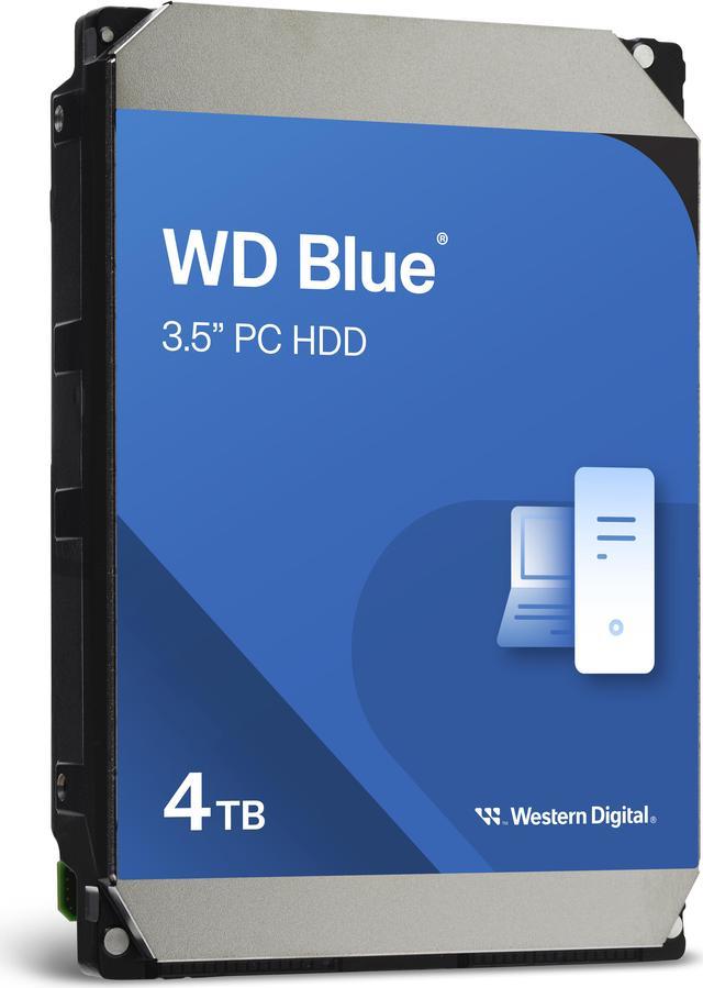 WD Blue 4TB Desktop Hard Disk Drive - 5400 RPM SATA 6Gb/s 256MB Cache 3.5  Inch - WD40EZAX