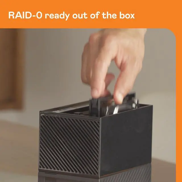 Alt view image 3 of 5 - WD 44TB My Book Duo Desktop RAID External Hard Drive 256-Bit AES Encryption - USB 3.2 Gen1 (WDBFBE0440JBK-NESN)