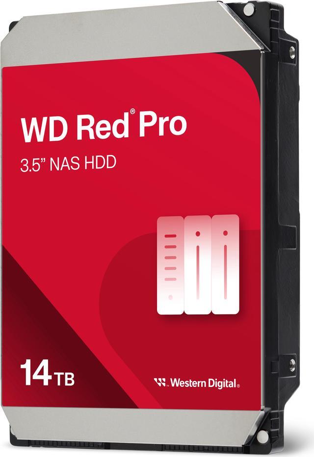 Alt view image 3 of 3 - WD Red Pro WD142KFGX 14TB 7200 RPM 512MB Cache SATA 6.0Gb/s 3.5" Internal Hard Drive