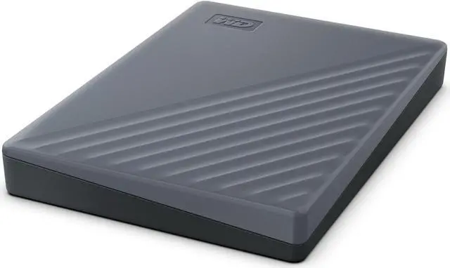 Alt view image 4 of 5 - WD 2TB My Passport Portable Storage External Hard Drive  USB-C™ (WDBWML0020BGY-WESN)