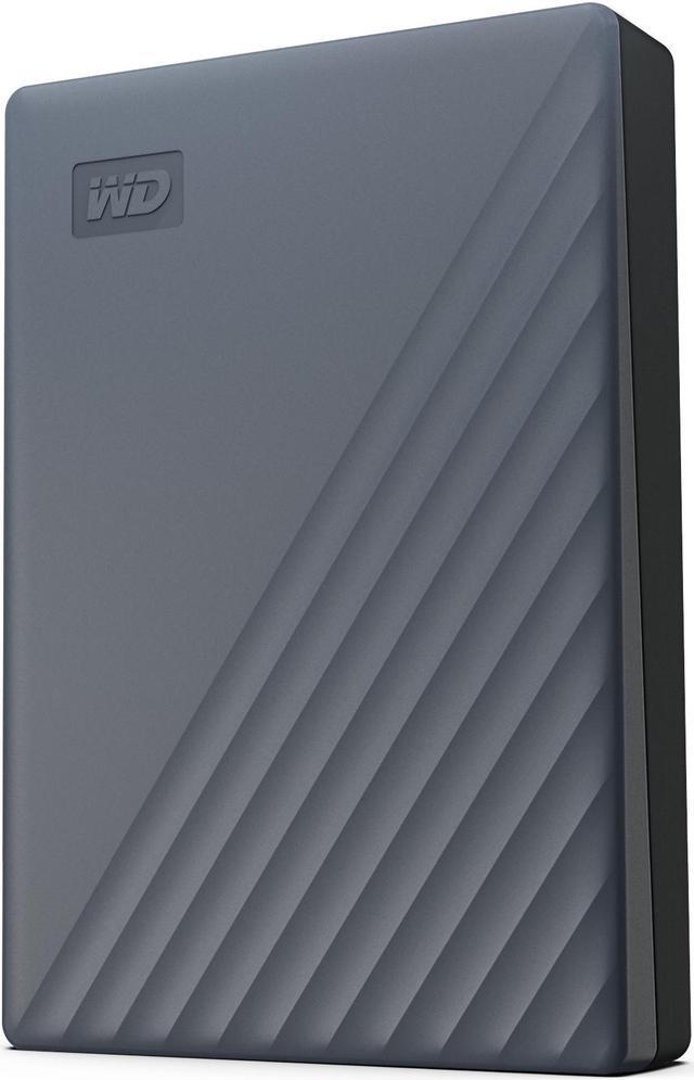 Alt view image 2 of 5 - WD 5TB My Passport Portable Storage External Hard Drive  USB-C™ (WDBRMD0050BGY-WESN)