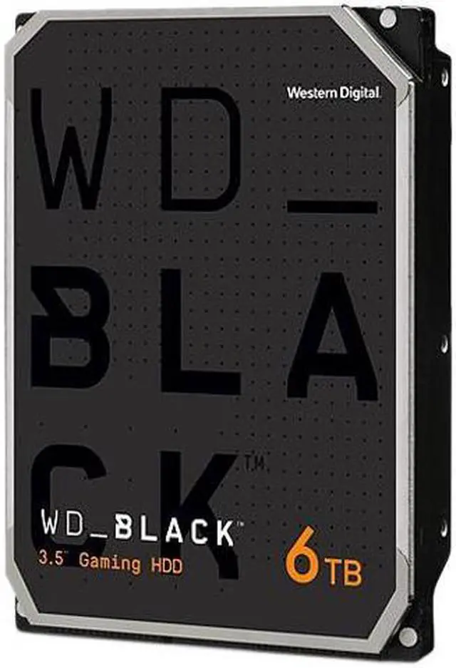 Main image of WD Black WD6004FZBX 6TB 7200 RPM 128MB Cache SATA 6.0Gb/s 3.5" Hard Drives