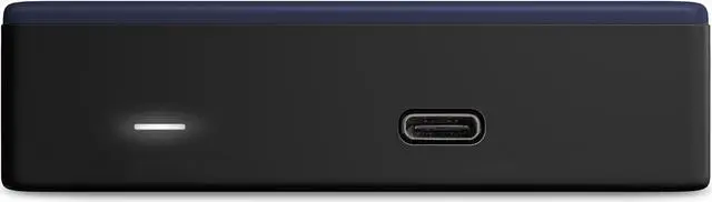 Alt view image 5 of 7 - WD 6TB My Passport Ultra Portable Storage External Hard Drive USB-C for PC/Windows (WDBEJA0060BBL-WESN ) Blue