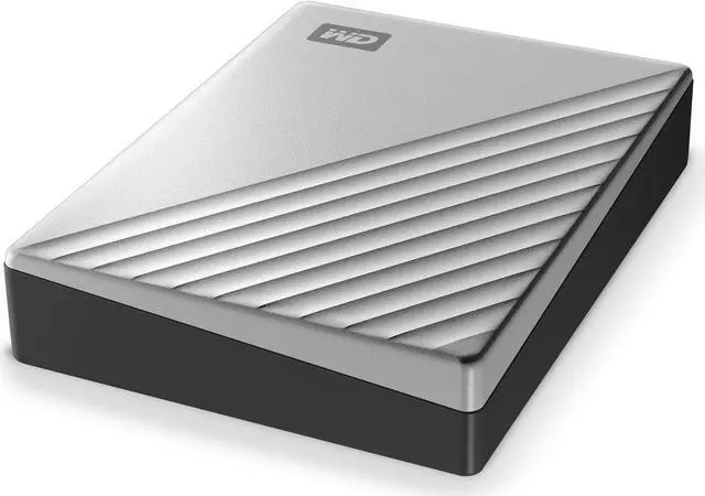 Alt view image 4 of 7 - WD 6TB Silver My Passport Ultra for Portable Storage External Hard Drive USB-C for Mac  (WDBGKC0060BSL-WESN)