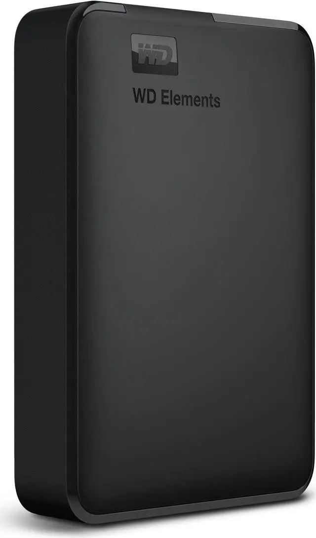 Alt view image 4 of 5 - WD 6TB Elements Portable Storage USB 3.2 Gen 1/USB 3.0 (USB 2.0 compatible) Model WDBHJS0060BBK-WESN Black