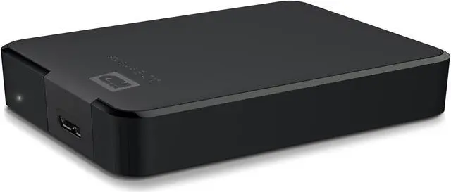 Alt view image 5 of 5 - WD 6TB Elements Portable Storage USB 3.2 Gen 1/USB 3.0 (USB 2.0 compatible) Model WDBHJS0060BBK-WESN Black