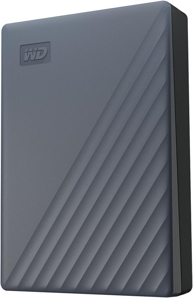 Alt view image 2 of 4 - WD 6TB My Passport Hard Drives - Portable External USB-C™, USB 3.2 Gen 1/USB 3.0 (USB 2.0 compatible) Model WDBY3J0060BGY-WESN Silicon Grey