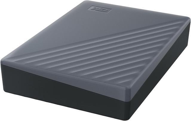Alt view image 3 of 4 - WD 6TB My Passport Hard Drives - Portable External USB-C™, USB 3.2 Gen 1/USB 3.0 (USB 2.0 compatible) Model WDBY3J0060BGY-WESN Silicon Grey