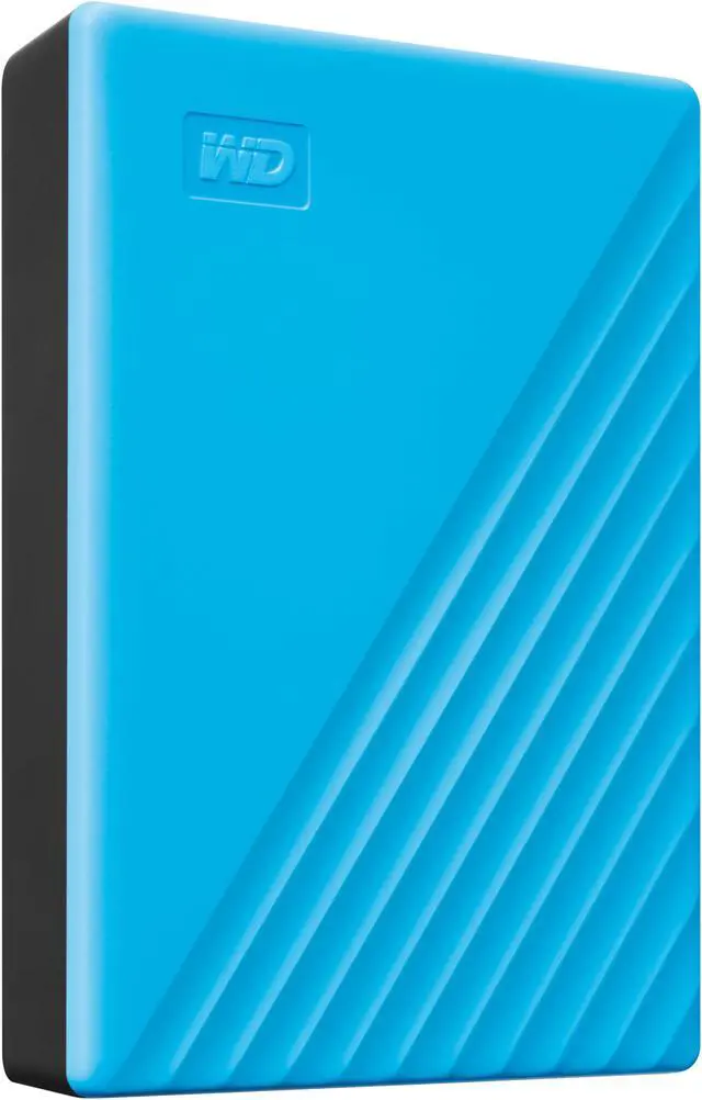 Main image of WD 6TB Portable Storage External Hard Drive ( WDBR9S0060BBL-WESN) Blue