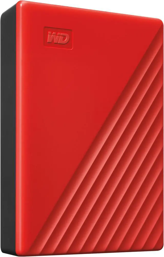Main image of WD 6TB Portable Storage External Hard Drive  ( WDBR9S0060BRD-WESN ) Red