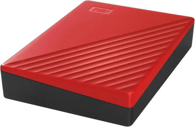 Alt view image 3 of 4 - WD 6TB Portable Storage External Hard Drive  ( WDBR9S0060BRD-WESN ) Red