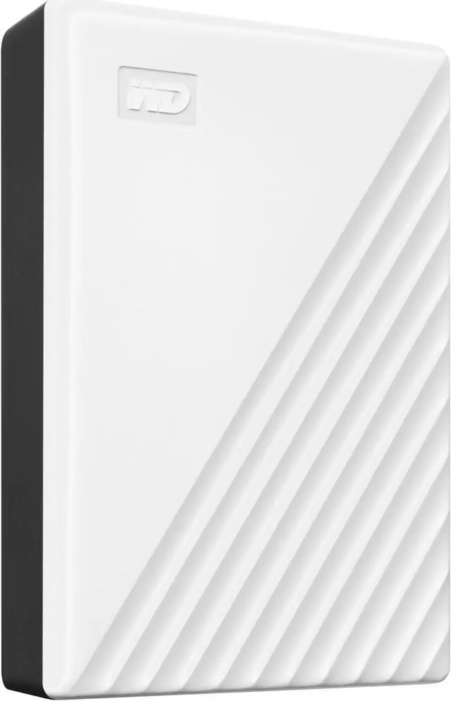 Alt view image 3 of 5 - WD 6TB My Passport Portable Storage External Hard Drive(WDBR9S0060BWT-WESN) White