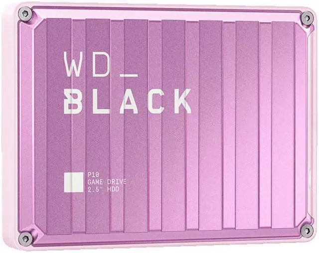 Alt view image 2 of 5 - WD_BLACK 6TB Pink P10 Game Drive Portable External Hard Drive HDD, Works with PlayStation, Xbox, & PC - WDBZ7D0060BPK-WESN