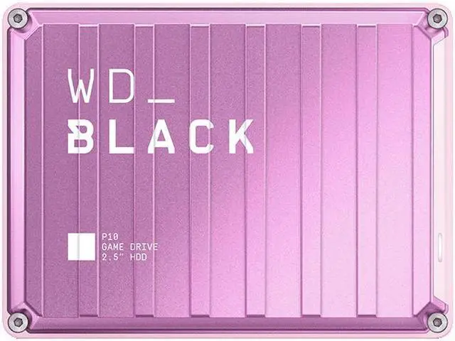 Main image of WD_BLACK 6TB Pink P10 Game Drive Portable External Hard Drive HDD, Works with PlayStation, Xbox, & PC - WDBZ7D0060BPK-WESN