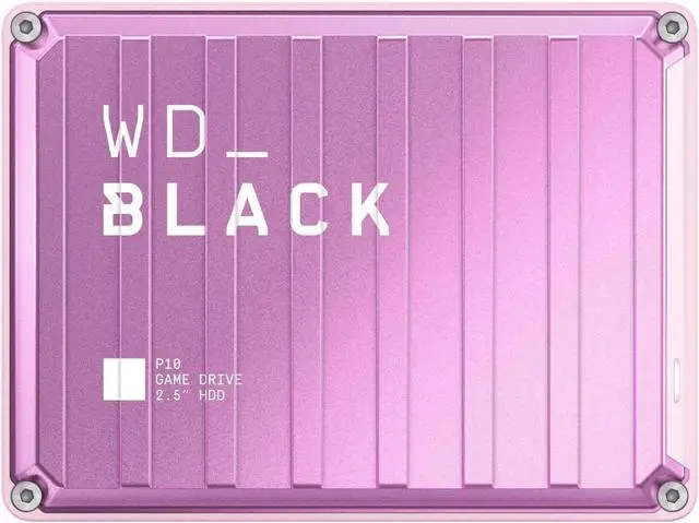 Main image of WD 2TB BLACK P10 Game Drive USB 3.2 Gen 1, Micro B Model WDBA2W0020BPK-WES1 Pink