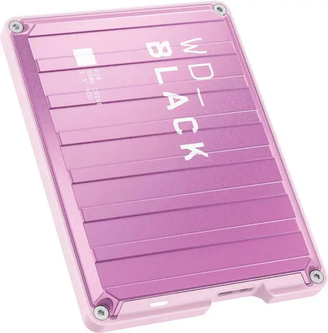 Alt view image 2 of 6 - WD 2TB BLACK P10 Game Drive USB 3.2 Gen 1, Micro B Model WDBA2W0020BPK-WES1 Pink