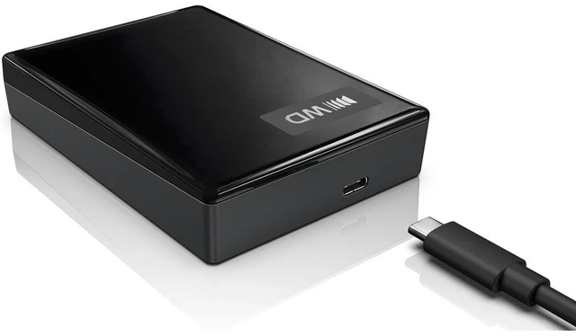 Alt view image 3 of 4 - Western Digital 5TB My Passport - USB-C - Onyx Black - WDBGES0050BBK-WESN