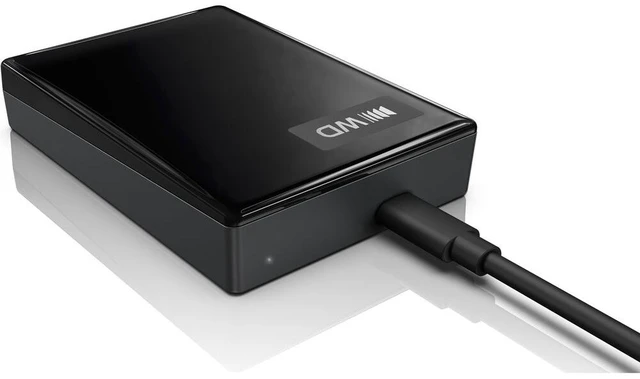 Alt view image 4 of 4 - Western Digital 5TB My Passport - USB-C - Onyx Black - WDBGES0050BBK-WESN