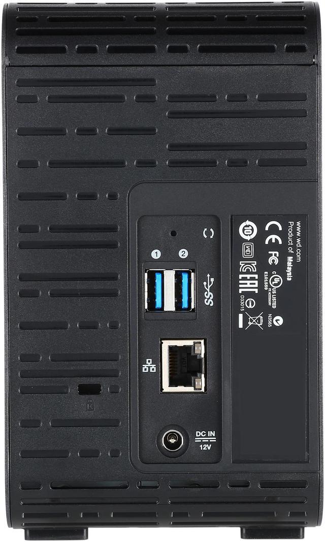 Alt view image 6 of 10 - WD Diskless My Cloud EX2 Ultra NAS - Network Attached Storage - Dual-Core Processor (WDBVBZ0000NCH-NESN)
