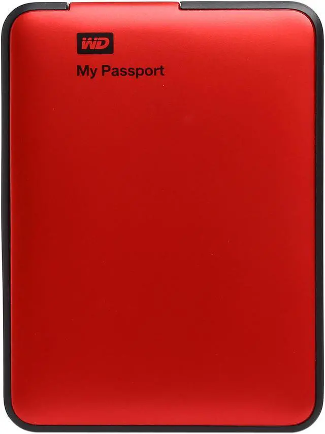 Alt view image 2 of 6 - WD 1TB My Passport External Hard Drive USB 3.0 - WDBBEP0010BRD