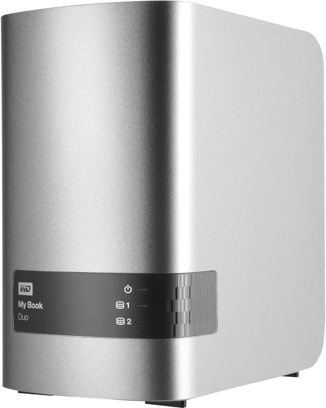 Main image of WD 16TB My Book Duo Desktop RAID External Hard Drive USB 3.0 - WDBLWE0160JCH-NESN