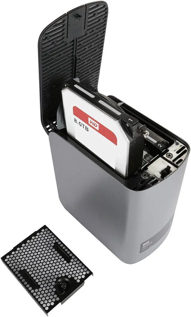 Alt view image 6 of 7 - WD 16TB My Book Duo Desktop RAID External Hard Drive USB 3.0 - WDBLWE0160JCH-NESN