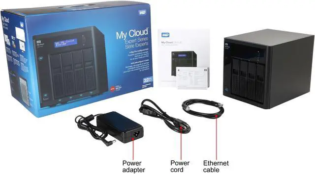Alt view image 10 of 10 - WD 32TB My Cloud EX4100 Expert Series for Mac/PC & iOS/Android - NAS (WDBWZE0320KBK-NESN)