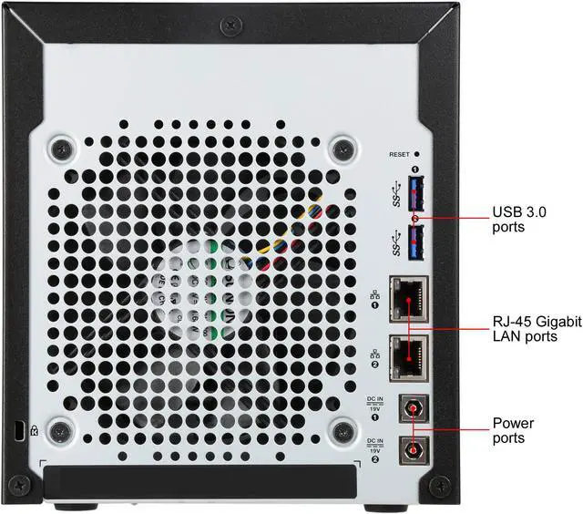 Alt view image 7 of 10 - WD 32TB My Cloud EX4100 Expert Series for Mac/PC & iOS/Android - NAS (WDBWZE0320KBK-NESN)