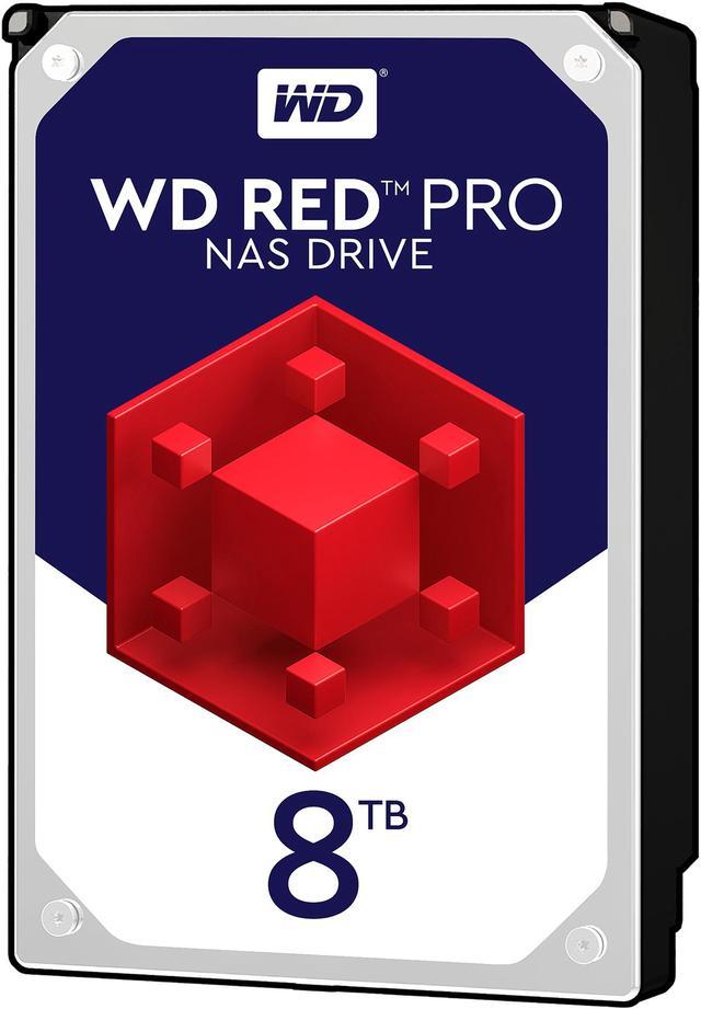 WD Red Pro WD8001FFWX 8TB 7200 RPM 128MB Cache SATA 6.0Gb/s 3.5