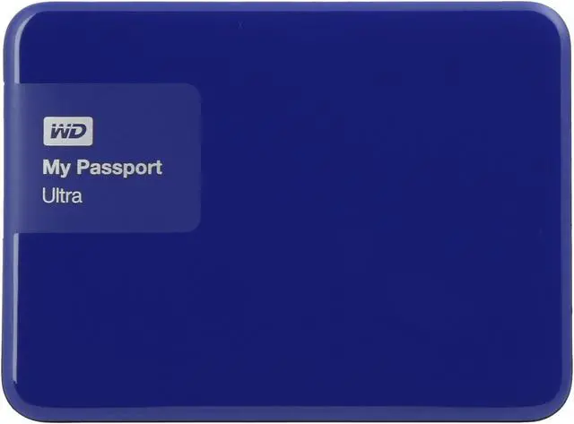 Alt view image 2 of 6 - WD 4TB Blue My Passport Ultra Portable External Hard Drive - USB 3.0 - WDBBKD0040BBL-NESN