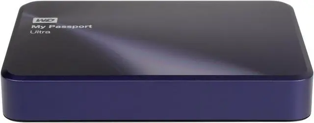 Alt view image 4 of 6 - WD 4TB My Passport Ultra Metal Edition Hard Drives - Portable External USB 3.0 Model WDBEZW0040BBA-NESN Navy