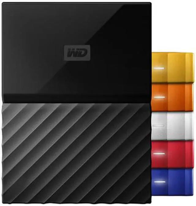 Alt view image 5 of 5 - WD 3TB My Passport Portable Hard Drive USB 3.0 Model WDBYFT0030BBK-WESN Black