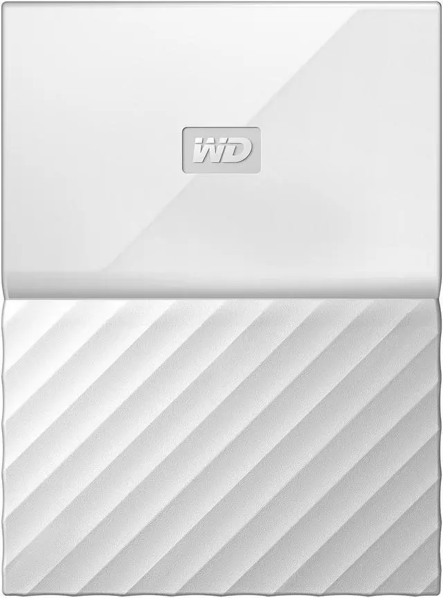 Alt view image 2 of 4 - WD 1TB My Passport Portable Hard Drive USB 3.0 Model WDBYNN0010BWT-WESN White