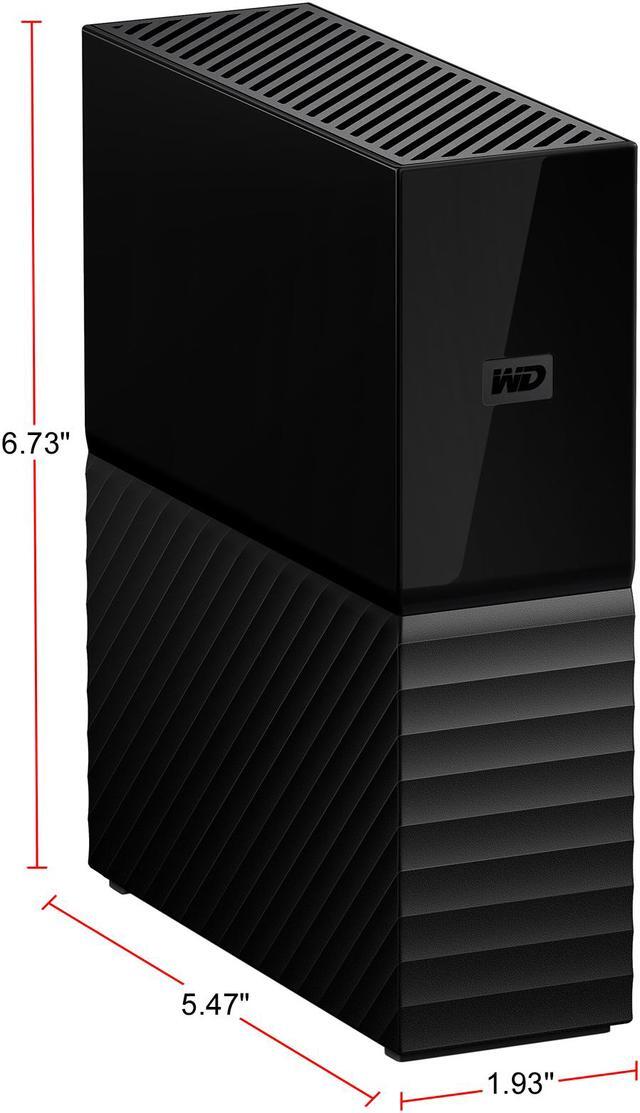 Alt view image 5 of 11 - WD My Book 4TB Desktop External Hard Drive for Windows/Mac/Laptop, USB 3.0 Black (WDBBGB0040HBK-NESN)