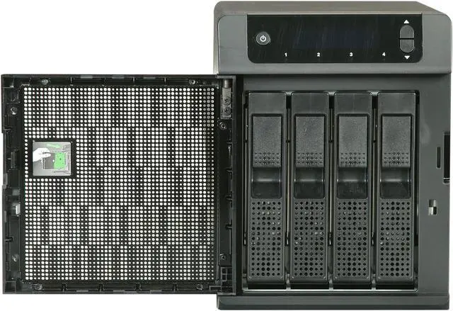 Alt view image 4 of 10 - WD Sentinel DX4000 12TB (4x3TB) Small Business Storage Server NAS  WDBLGT0120KBK-NESN