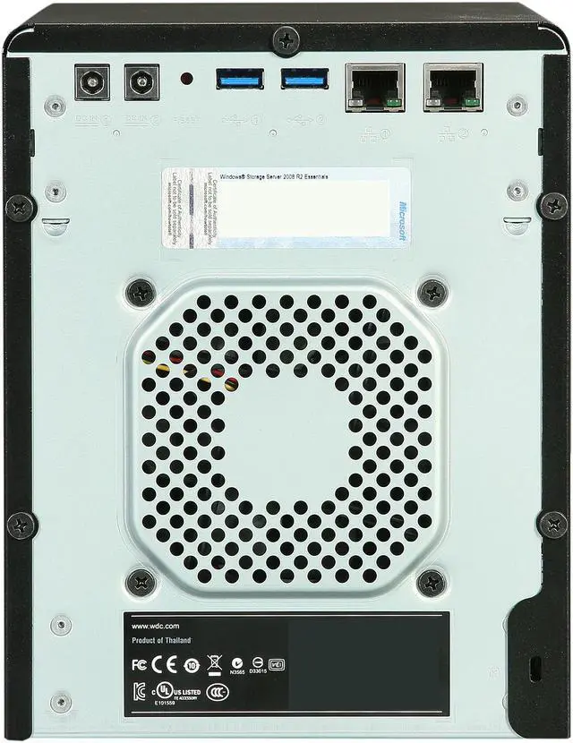Alt view image 6 of 10 - WD Sentinel DX4000 12TB (4x3TB) Small Business Storage Server NAS  WDBLGT0120KBK-NESN