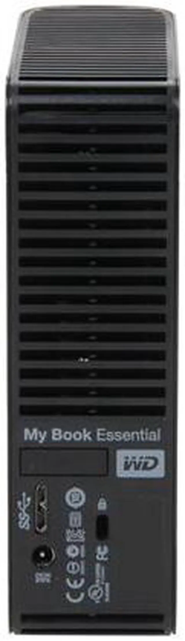 Main image of WD My Book Essential 1.5TB USB 3.0 3.5" External Hard Drive WDBACW0015HBK-NESN Black