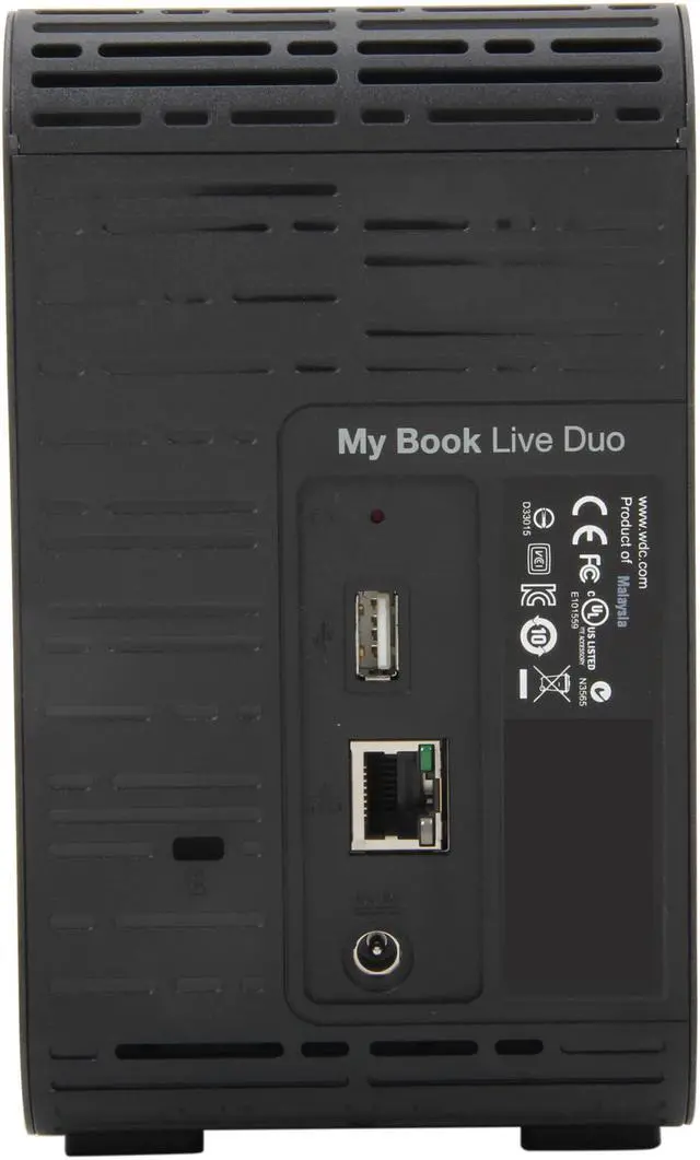 Alt view image 4 of 5 - WD My Book Live Duo 6TB Personal Cloud Storage