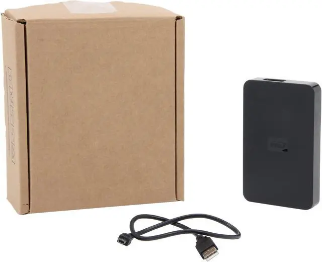 Alt view image 5 of 5 - WD Elements 250GB USB 2.0 2.5" External Hard Drive WDBAAR2500ABK Black