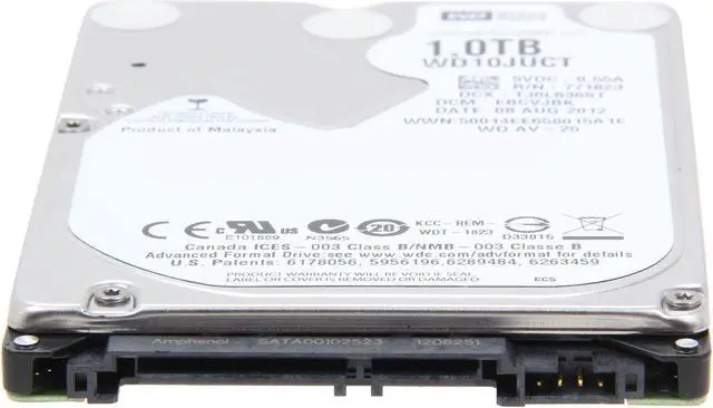 Alt view image 5 of 5 - WD AV-25 1TB 5400 RPM 16MB Cache SATA 3.0Gb/s 2.5-Inch Internal Hard Drive - WD10JUCT