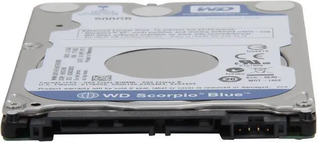 Alt view image 4 of 5 - Western Digital Wd Scorpio Blue 500Gb 5400Rpm Sataii 7Pin 8Mb Buffer 2.5Inch Mobile Hard Drive