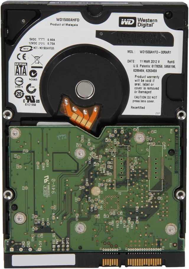 Wd1500adfd Refurbished: WD Raptor X WD1500AHFD 150GB 10000 RPM 16MB Cache SATA 1 ...