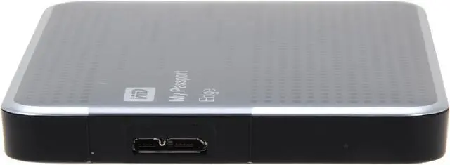 Alt view image 3 of 6 - WD 500GB My Passport Edge Portable Hard Drive USB 3.0 Model WDBK6Z5000ATT-NESN Black