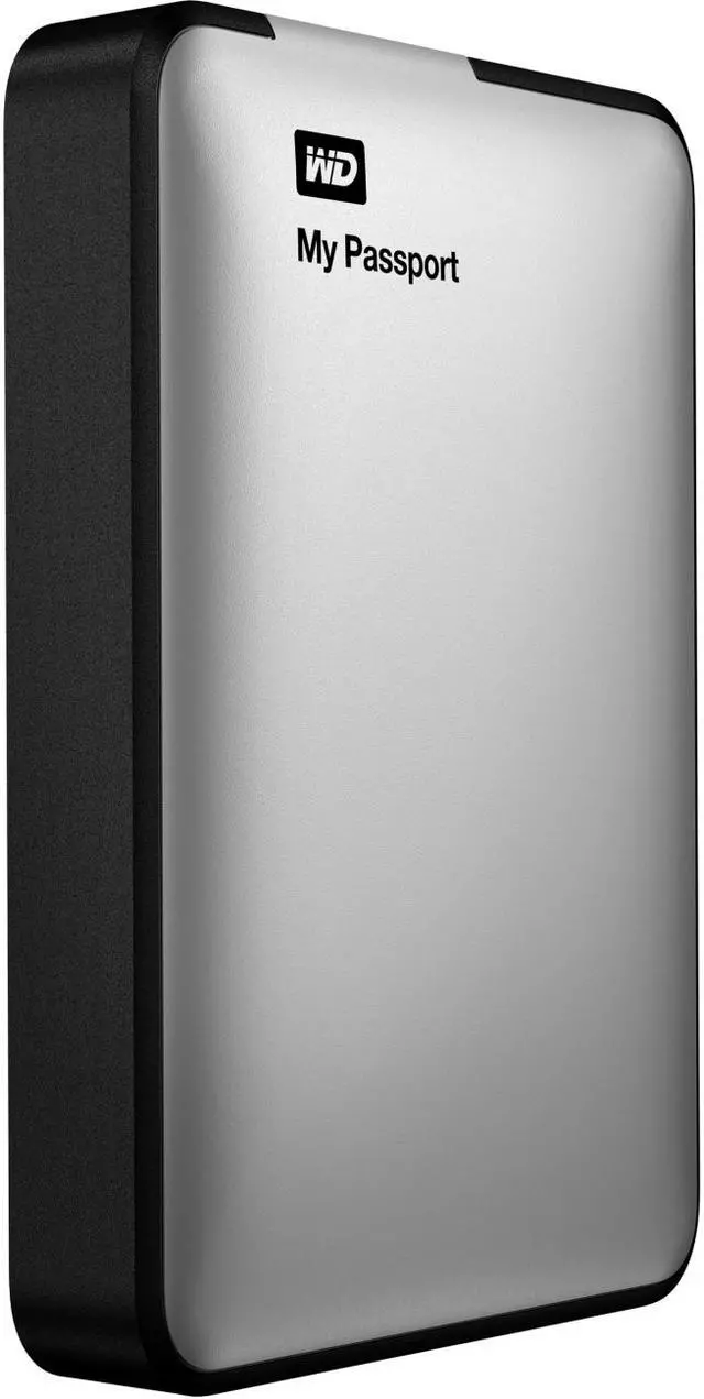 Open Box: WD My Passport 2TB Cool Silver External Hard Drive