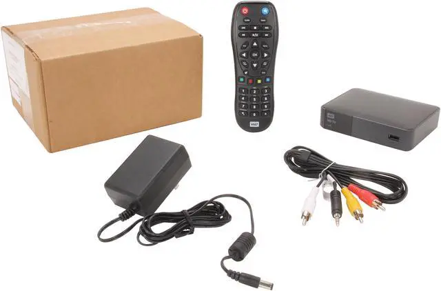 Alt view image 6 of 6 - Western Digital WDBHG70000NBK-HESN 1080p WD TV Live Streaming Media Player with Wi-Fi (Black)